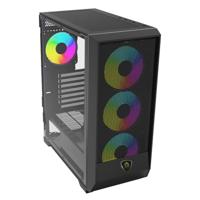ATX Semi-toren BehuizingKEEP OUT XC-501 Zwart