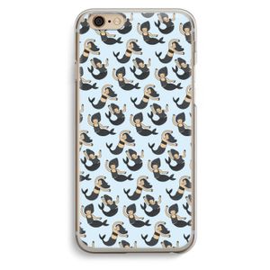 Zeemeermin: iPhone 6 / 6S Transparant Hoesje