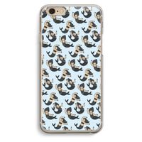 Zeemeermin: iPhone 6 / 6S Transparant Hoesje