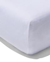 HEMA Hoeslaken 200x200cm zacht katoen wit (wit)
