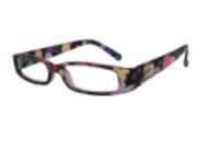 HIP Leesbril multicolour/stip +1.0