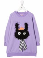 WAUW CAPOW by BANGBANG robe Tuxen en jersey - Violet