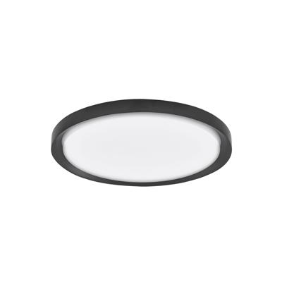 Lyora PlafonniereTroy zwart Ø 46cm - 9053592
