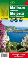 Wandelkaart - Fietskaart WKE4 Mallorca - Serra de Tramuntana | Freytag & Berndt