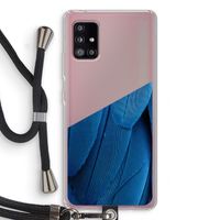 Pauw: Samsung Galaxy A51 5G Transparant Hoesje met koord