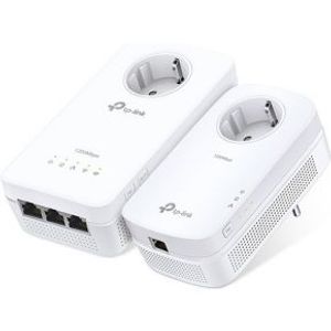 TP-LINK TL-WPA1300P KIT 1300 Mbit/s Ethernet LAN Wifi Wit 2 stuk(s)