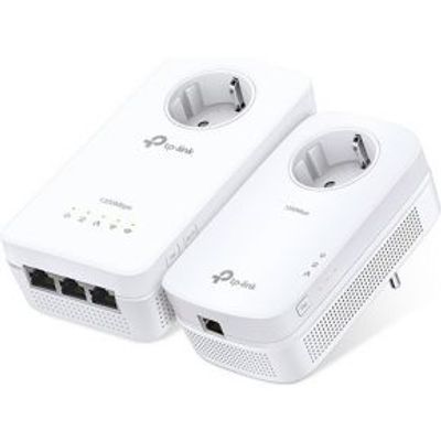 TP-LINK TL-WPA1300P KIT 1300 Mbit/s Ethernet LAN Wifi Wit 2 stuk(s)