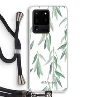 Branch up your life: Samsung Galaxy S20 Ultra Transparant Hoesje met koord