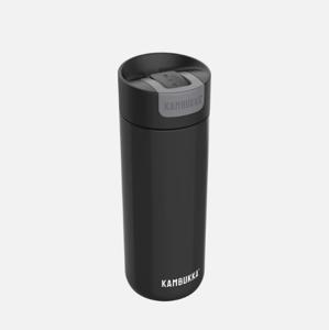 Thermosbeker/Koffiebeker - 500 ml - Lekvrij - 10 uur warm - Kambukka isoleerbeker - Olympus Matte Black