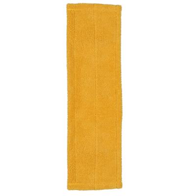 Vloerwisser microvezel doek - geel - Extra reserve dweil - voor Benson vloerwisser