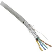 BKL Electronic 10010803 Netwerkkabel CAT 5e SF/UTP 8 x 0.128 mm² Grijs 100 stuk(s)