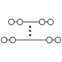 Phoenix Contact 3270120 Rangeerverdeler 8.3 mm Spanveer Blauw 10 stuk(s)