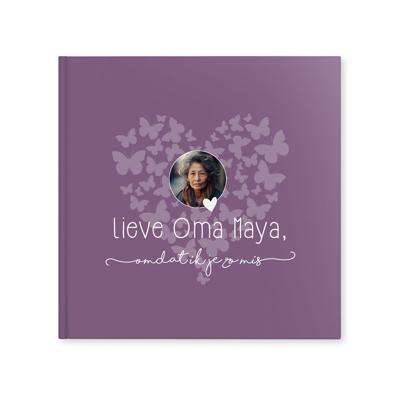 Gepersonaliseerd boek - Lieve Oma, omdat ik je zo mis - Hardcover