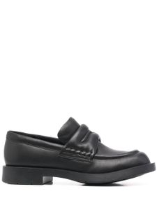 CamperLab mocassins en cuir à bout rond - Noir