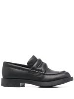 CamperLab mocassins en cuir à bout rond - Noir