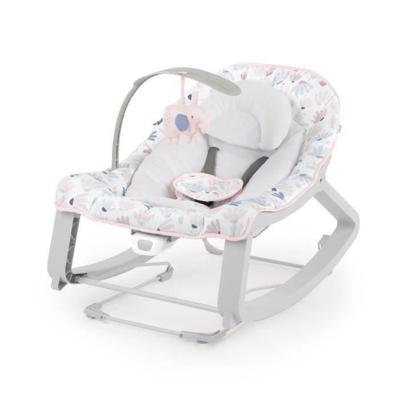 INGENUITY Keep Cozy 3-in-1 Baby Rocker - Burst - 3 standen: Boog met verwijderbare pluchen speeltjes, tot 18 kg