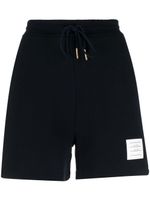 Thom Browne short à taille nouée - Bleu