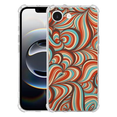 Apple iPhone 16e Hoesje - Retro TPU Antishock