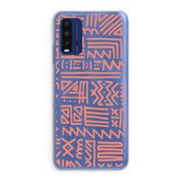 Marrakech Pink: Xiaomi Redmi 9T Transparant Hoesje