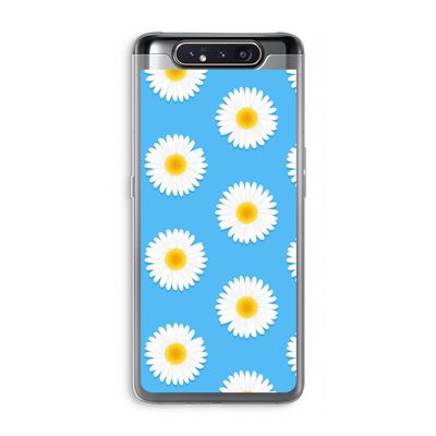 Margrietjes: Samsung Galaxy A80 Transparant Hoesje
