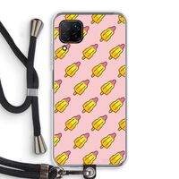 Waterijsjes: Huawei P40 Lite Transparant Hoesje met koord