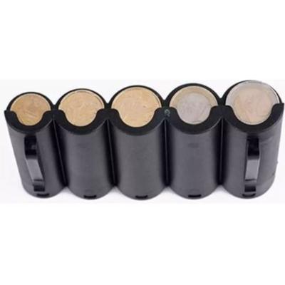 Benson munthouder - geschikt voor 5 muntsoorten - 13 x 12 cm - compact en handig in gebruik Benson munthouder - geschikt voor 5 muntsoorten - 13 x 12 cm - compact en handig in gebruik