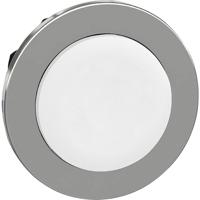 Schneider Electric ZB4FL1 ZB4FL1 Plat, Terugstelbaar (Ø) 30.5 mm Zonder markering Chroom, Wit 1 stuk(s)
