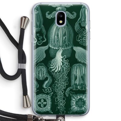 Haeckel Cubomedusae: Samsung Galaxy J5 (2017) Transparant Hoesje met koord