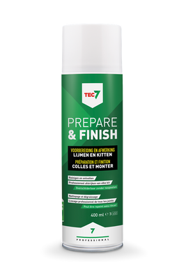 Tec7 Prepare & Finish 400ML | Voorbereiding en afwerking van lijmen en kitten - 120050000