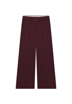 Fabienne Chapot Nelsan Trousers | Deep Burgundy