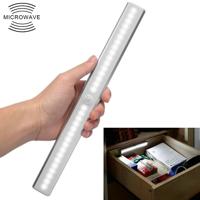 2.8 w 30 LEDs wit licht breed scherm intelligent menselijk lichaam sensor licht LED corridor kabinet licht USB opladen versie