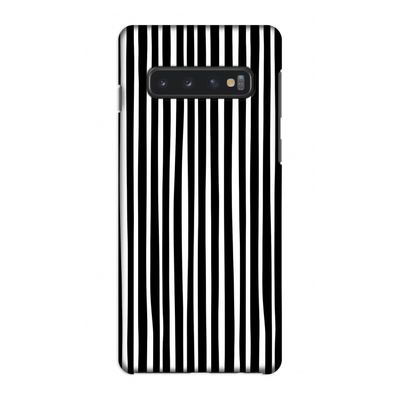 Stripes: Samsung Galaxy S10 4G Volledig Geprint Hoesje