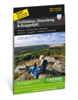 Wandelkaart Terrängkartor Trollhättan, Vänersborg & Kroppefjäll | Zwed