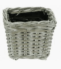Bak antique grey 20x20h10cm - Van der leeden