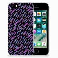 Apple iPhone SE | 5S TPU bumper Feathers Color - thumbnail