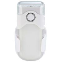 Alecto ATL-80 - Oplaadbare LED zaklamp / automatisch LED nachtlampje, wit