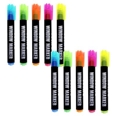 Raamstiften - 2x - multi - 5 stiften - voor gladde oppervlaktes - raam Raamstiften - 2x - multi - 5 stiften - voor gladde oppervlaktes - raam