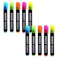 Raamstiften - 2x - multi - 5 stiften - voor gladde oppervlaktes - raam