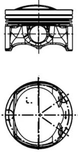 Kolbenschmidt Zuiger 40761600