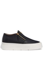 Giuseppe Zanotti baskets Conley Zip en cuir - Noir - thumbnail