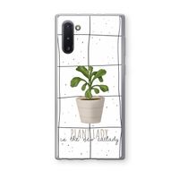 Kamerplant op vensterruit: Samsung Galaxy Note 10 Transparant Hoesje