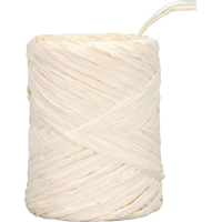 Goldina Raffia | 10mm | 50m | wit | 18 stuks