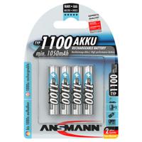 Ansmann GREEN-PRO 4x 1000mAh Micro AAA NiMH Accu