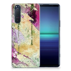 Hoesje maken Sony Xperia 5II Letter Painting