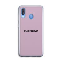kwetsbaar: Samsung Galaxy A40 Transparant Hoesje kwetsbaar: Samsung Galaxy A40 Transparant Hoesje