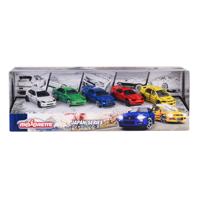 Majorette japan series die-cast auto&apos;s giftpack, 5st.