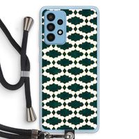Moroccan tiles: Samsung Galaxy A52 Transparant Hoesje met koord Moroccan tiles: Samsung Galaxy A52 Transparant Hoesje met koord
