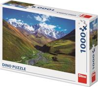DinoToys Dino puzzel - šchara de hoogste berg in georgië - 1000 stukjes