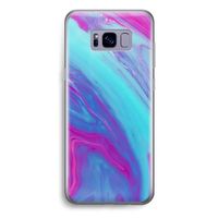 Zweverige regenboog: Samsung Galaxy S8 Plus Transparant Hoesje