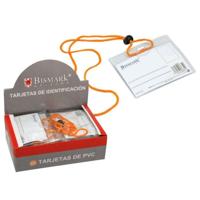Lanyard met Identifier Bismark Transparant (25 Stuks) Lanyard met Identifier Bismark Transparant (25 Stuks)
